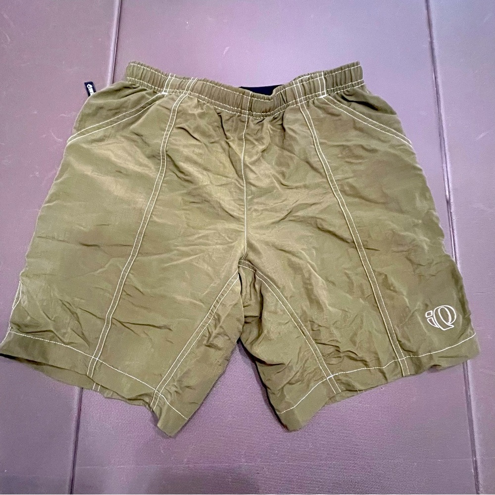 Pearl Izumi Shorts Padded Nylon Ripstop Active Cycling 90s SM Made Canada